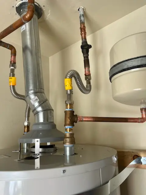 Water heater installation and plumbing repair in Robert Bruce